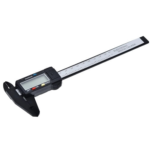 Calibrador Vernier Digital con LCD Pie de Rey 6 pulgadas - 150mm, Ferretrónica