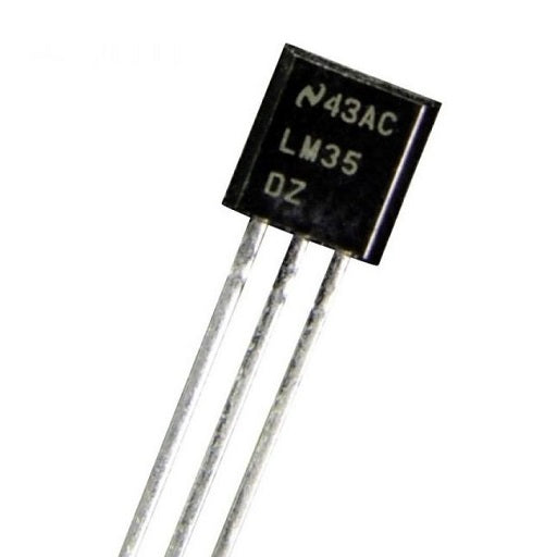 LM35 Sensor de Temperatura Original TO-92 en grados centigrados, Ferretronica