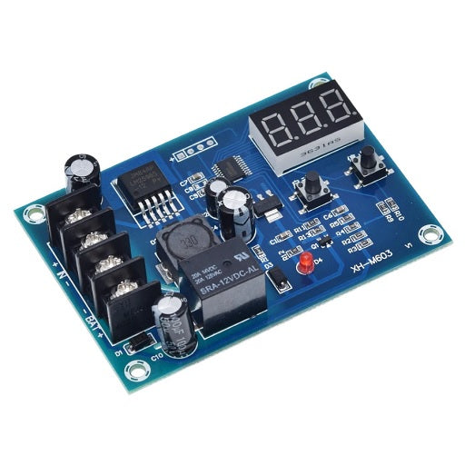 Modulo Control y Cargador de Baterias 12V ~ 24V XH-M603, Ferretrónica