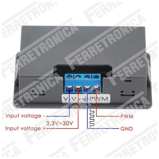 Modulo Generador de Señales PWM 1 Hz ~ 150 KHz XY-PWM, Ferretronica