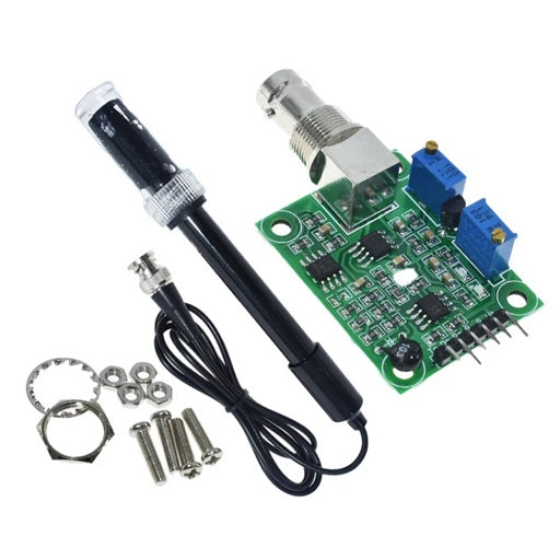 Modulo Sensor de pH Analogo 0 ~ 14 con Sonda BNC, Ferretrónica