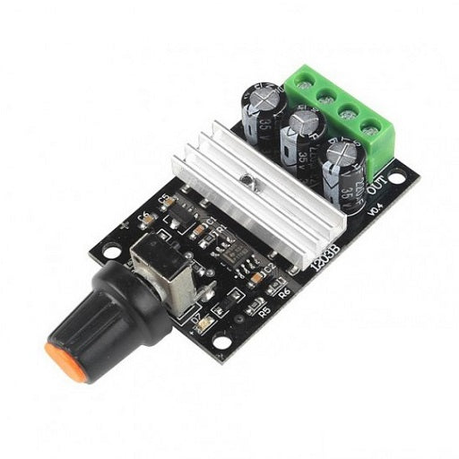 Modulo PWM - Variador de Velodidad para Motores DC 6V a 28V de 3A, ferretronica