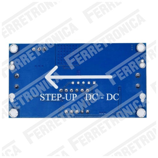 Modulo XL6009 Step Up DC-DC 5V ~ 35V con Voltimetro XL 6009 Elevador de Voltaje, Ferretrónica