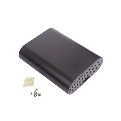caja negra para raspberry pi con accesorios, ferretrónica