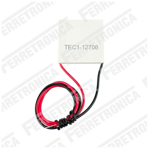 celda peltier TEC1-12706 para enfriar y calentar dispositivos, ferretrónica