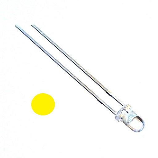 diodo led 3mm chorro azul, rojo, verde, amarillo, blanco, ferretronica