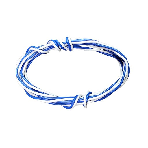 Alambre para Circuitos en Protoboard - Azul y Blanco, Ferretrónica