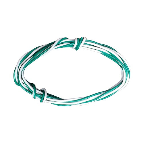 Alambre para Circuitos en Protoboard - Verde y Blanco, Ferretrónica