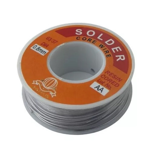 Carreta de Soldadura de Estaño Solder 100 gr, Ferretrónica