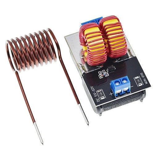 Mini Modulo de Calentamiento por Induccion 5V ~ 12V DC Potencia Maxima 120W Corriente de 10A, Ferretrónica