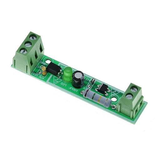 Modulo OptoAcoplador PC817 de 1 Canal 120V ~ 220V AC con Foto Transistor PC 817 Opto Acoplador, Ferretrónica