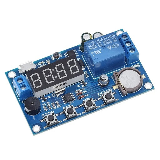 Modulo Temporizador Ajustable Programable 5V con Relay, Ferretrónica