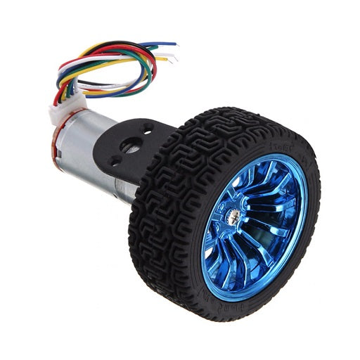 Motorreductor con Encoder 6V - 280 RPM - 6 Kg.cm Motor con Encoder Efecto Hall, Ferretronica
