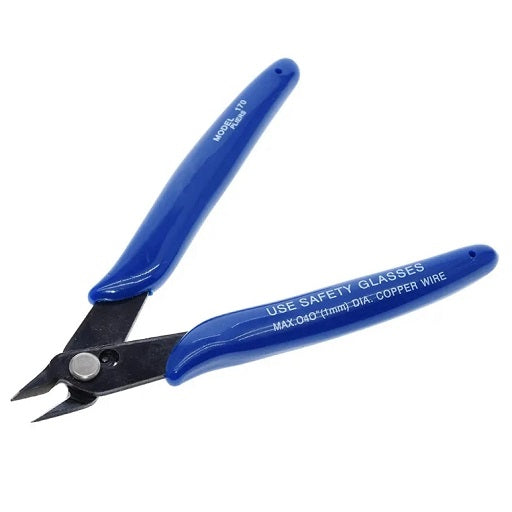 Pinza de Corte Tipo Cortafrio 5 Pulgadas Corte Diagonal REF 170, Ferretrónica