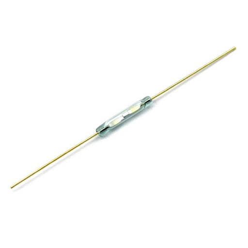 Reed Sw 14mm Sensor Magnetico Normalmente Abierto (NA) Reed Switch, Ferretrónica
