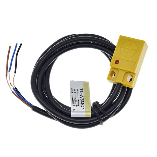 Sensor Inductivo de Proximidad para Metales TL-W5MC1 NPN Normalmente Abierto, Ferretrónica