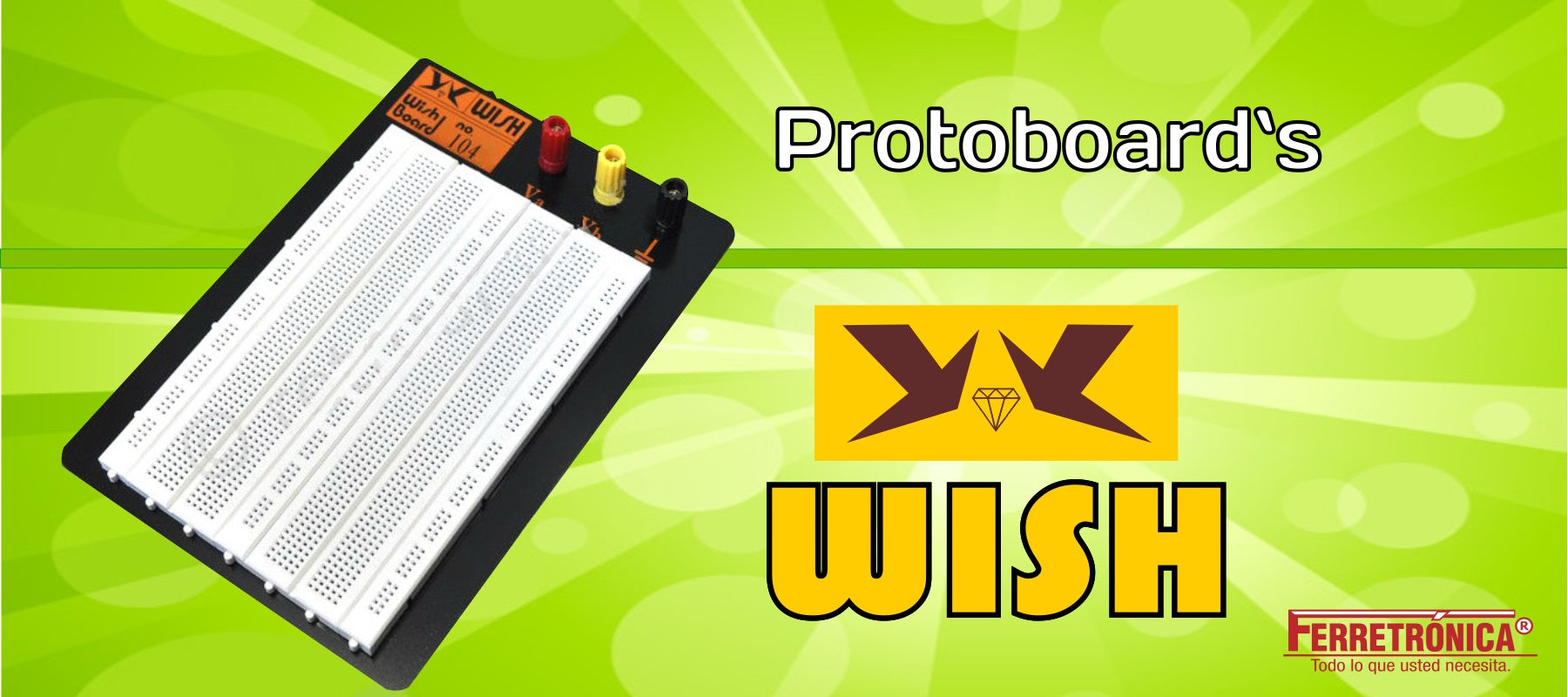 protoboard miscelanea ferretrónica