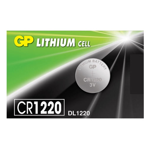 Bateria Alcalina GP CR1220 3V Bateria de Litio, Ferretrónica