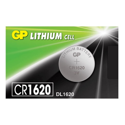 Bateria Alcalina GP CR1620 3V Pila de Litio, Ferretrónica