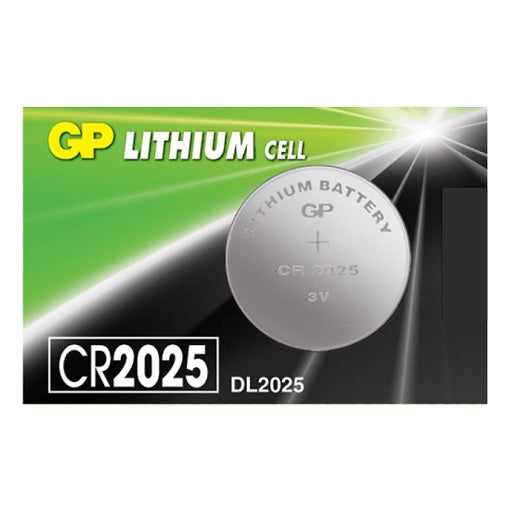 Bateria Alcalina GP CR2025 3V Pila de Litio, Ferretrónica