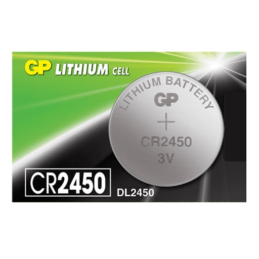 Bateria Alcalina GP CR2450 3V Pila de Litio, Ferretrónica
