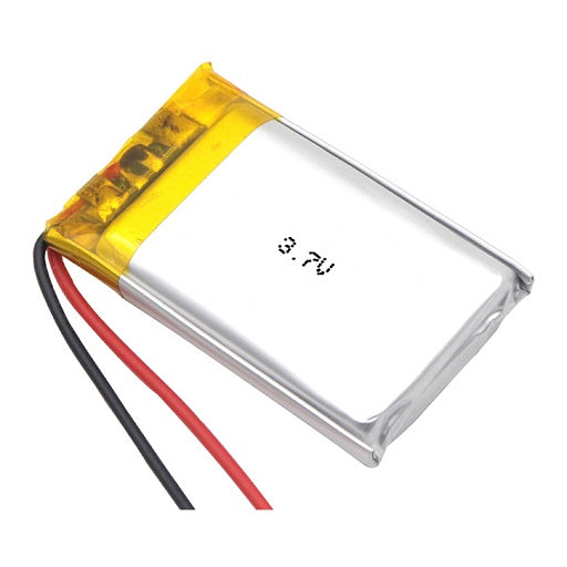 Bateria Recargable en Polimero de Litio 3.7V - 300mA, Ferretrónica