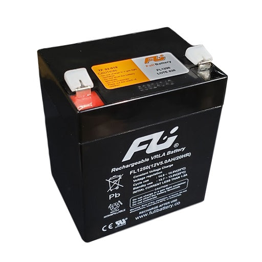 Bateria Seca Sellada 12V - 5A Recargable, Ferretrónica