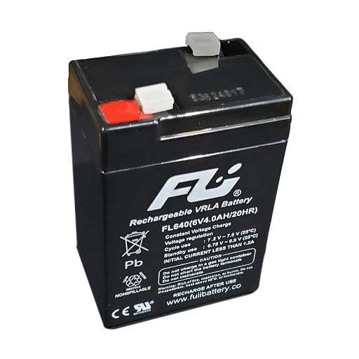 Bateria Seca Sellada 6V - 4A Recargable, Ferretrónica
