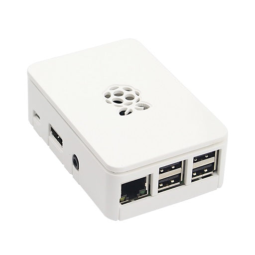 Caja Blanca con logo para Raspberry PI, Ferretronica