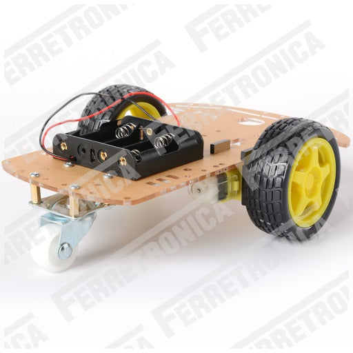 Chasis 2WD KIT Carro Inteligente Smart Robot Arduino Raspberry, Ferretrónica