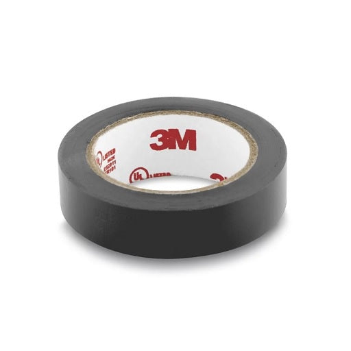Cinta Aislante Color Negro 18mm x 5m Marca 3M Temflex, Ferretrónica