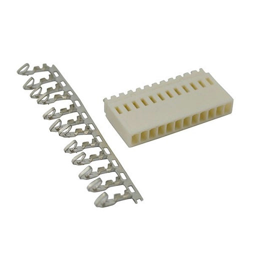 Conector GP de 12 Pines 2.54mm Con Pines Tipo Uñas, Ferretrónica