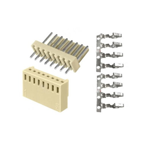 Conector GP de 8 Pines 2.54mm Con Pines Tipo Uñas, Ferretrónica