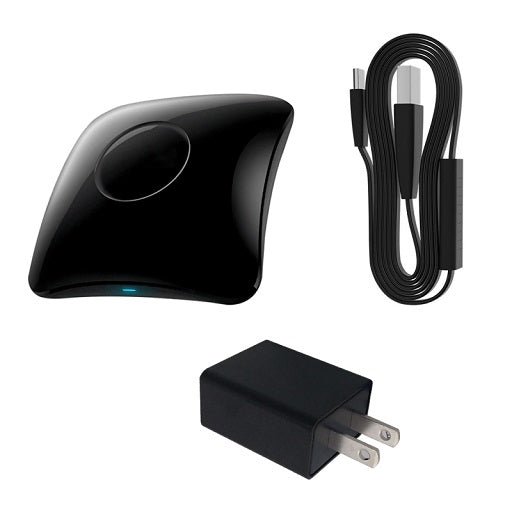 Controlador Universal IR + RF + WiFi Broadlink RM4 PRO Infrarrojo de 38 KHz y Radio Frecuencia de 315 Mhz - 433 MHz Compatible con Alexa y Google Home, Ferretrónica