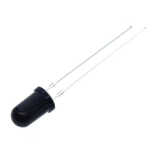 Diodo Led Infrarrojo 5mm Fototransistor Receptor IR, Ferretrónica