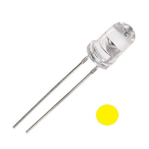 Diodo Led chorro ultrabrillante 5mm rojo amarillo azul verde blanco, ferretronica