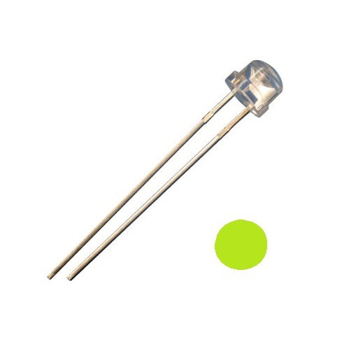Diodo led chorro 4.8mm verde rojo amarillo Blanco Azul, ferretronica