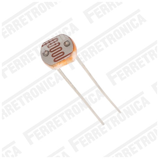 Fotoresistencia LDR Fotocelda 5mm Fotocelula, Ferretrónica