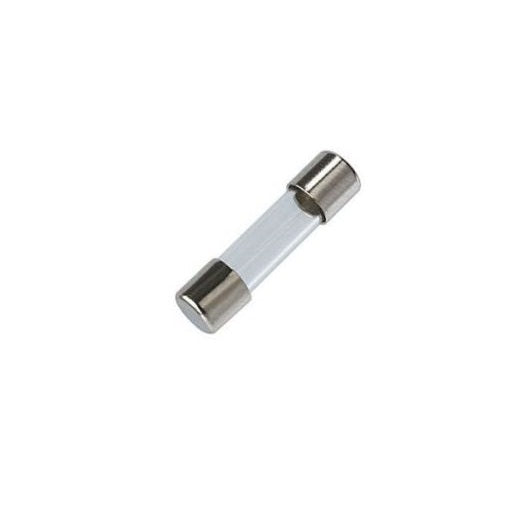 Fusible Corto en Vidrio 3A - 250V 5mm x 20mm, Ferretrónica