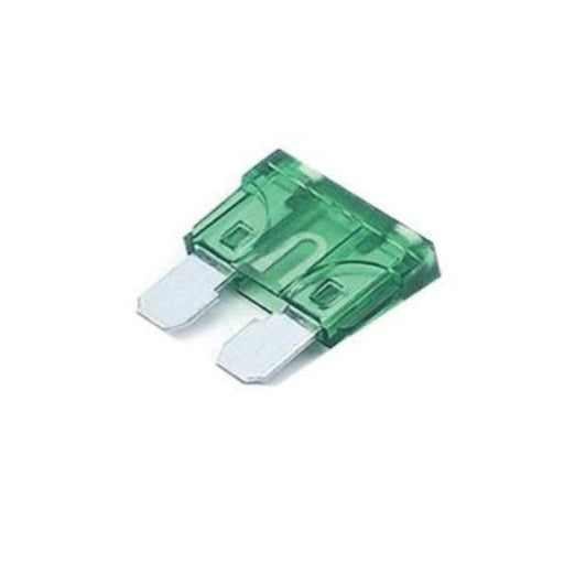 Fusible para Carro 30A - 32V Tamaño Estandar, Ferretrónica