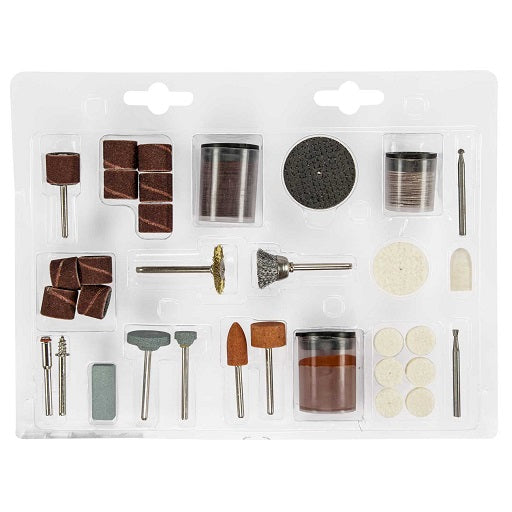 Kit Set Juego de Accesorios para Mototool de 105 piezas MPTOOLS de alta calidad marca MP TOOLS, Ferretrónica