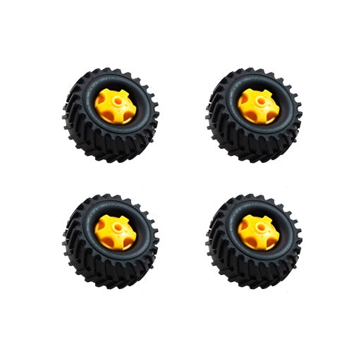 Llantas Todo Terreno Tamiya 36 mm x 16 mm - 4 Piezas, Ferretronica
