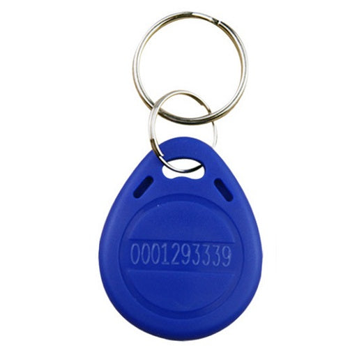 Llavero de Proximidad Azul Tag RFID 125 KHz Codigo Fijo, Ferretrónica