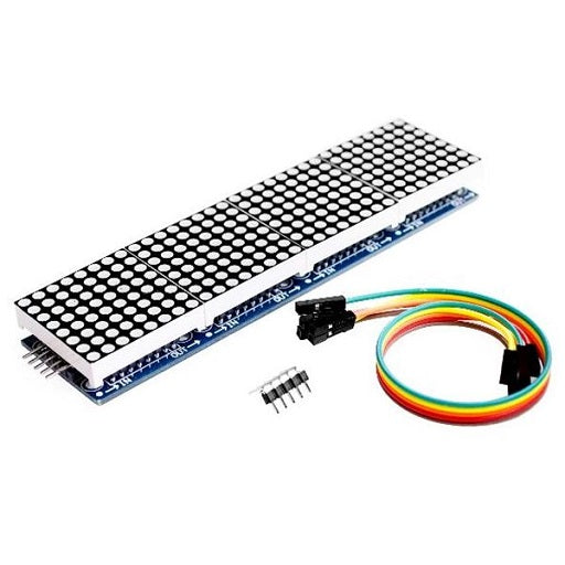 Matriz de led 8x8 con MAX7219 de 4 display, ferretronica