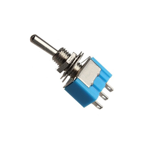 Mini Sw Interruptor de Codillo 3 Pines - 3 Posiciones Toggle Switch de Palanca SPDT, Ferretrónica