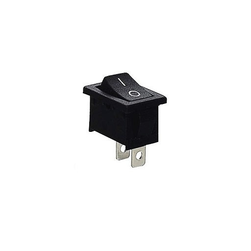 Mini Switch Interruptor Balancin 15mm x 10mm x 12mm para Chasis de 2 Pines y 2 Posiciones 2P - 2P 1 Polo y 1 Tiro, Ferretronica
