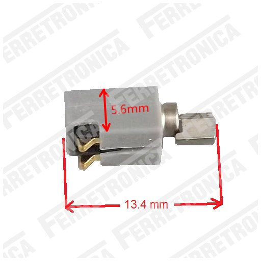 Mini Motor Vibrador miniatura 4mm x 13.4 mm para celulares y pequeños proyectos de robotica, ferretrónica