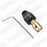 Mini mandril ajustable de 0.3 mm ~ 3.5 mm Eje del motor 2.3 mm, ferretrónica