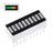 Modulo Led de 10 Segmentos - Barra de Luz Led Multicolor Apto en Vumetro, Barografo, Indicador de Bateria, Ferretrónica