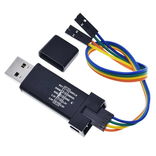 Modulo Programador ST LINK V2 Mini STM8 - STM32 Simulador ST-LINK Emulador de descarga STLINK V2, Ferretronica